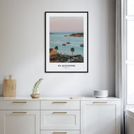St. Augustine Portrait Color Poster