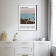 St. Augustine Travel Color Poster