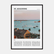 St. Augustine Travel Color Poster