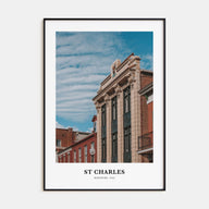 St. Charles, Missouri Portrait Color Poster