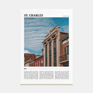 St. Charles, Missouri Travel Color Poster