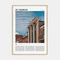 St. Charles, Missouri Travel Color Poster