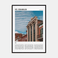 St. Charles, Missouri Travel Color Poster