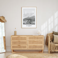 St. George's Portrait B&W Poster