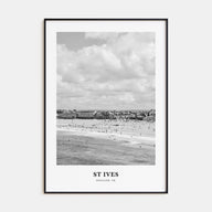 St. Ives Portrait B&W Poster