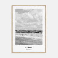 St. Ives Portrait B&W Poster