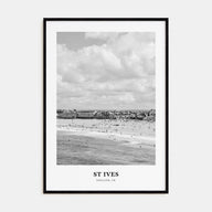 St. Ives Portrait B&W Poster