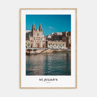 St. Julian's Portrait Color Poster