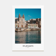 St. Julian's Portrait Color Poster