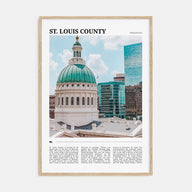 St. Louis County Travel Color Poster