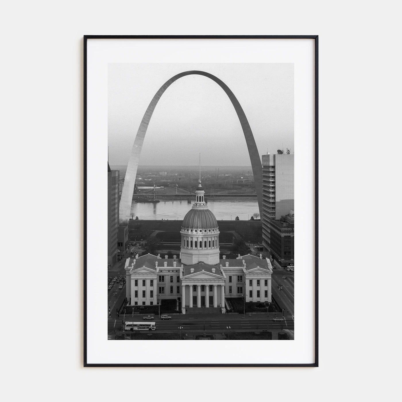 St. Louis Photo B&W No 1 Poster