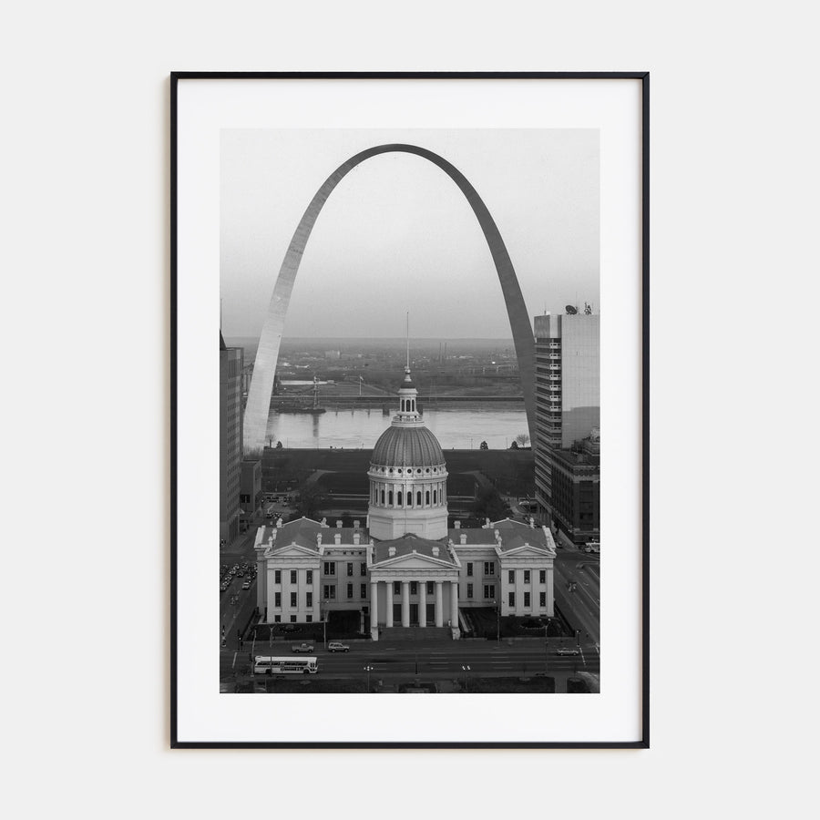 St. Louis Photo B&W No 1 Poster