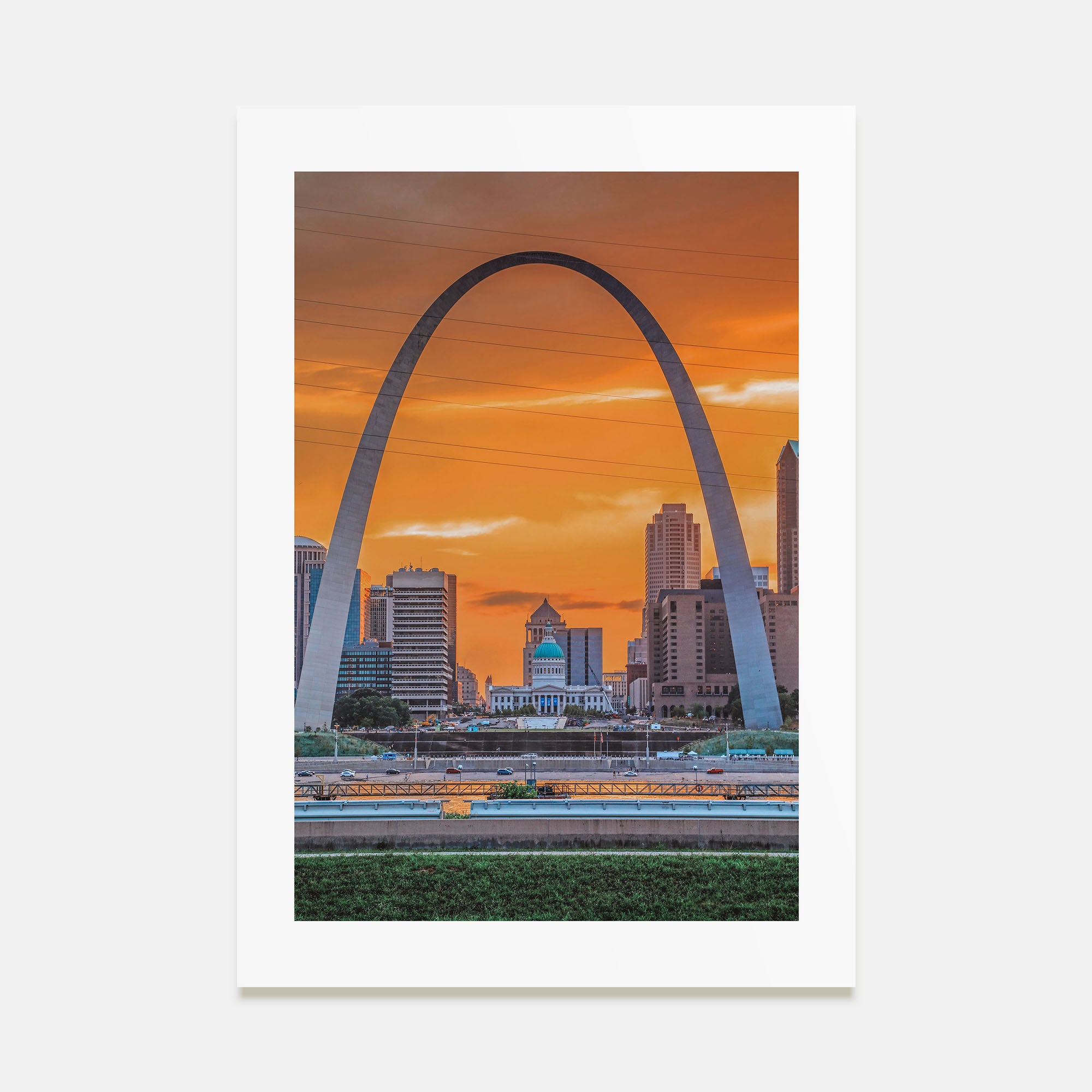 St. Louis Photo Color No 2 Poster