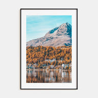 St. Moritz Photo Color Poster