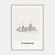St. Petersburg, Russia Drawn No 1 Poster