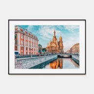 St. Petersburg, Russia Landscape Color Poster