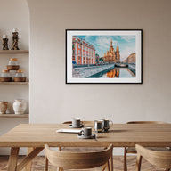 St. Petersburg, Russia Landscape Color Poster