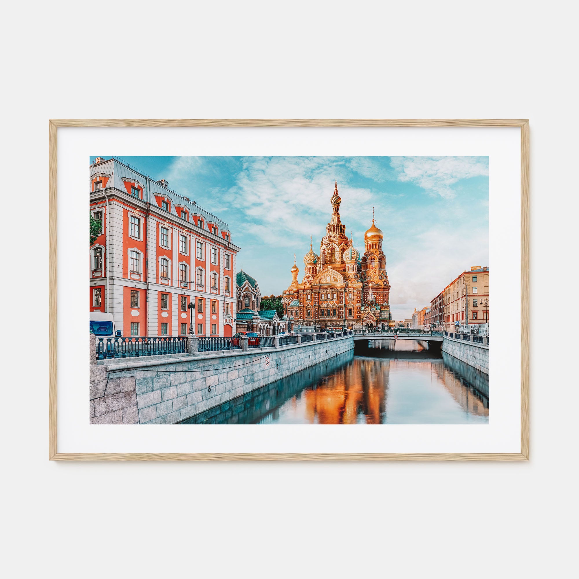St. Petersburg, Russia Landscape Color Poster