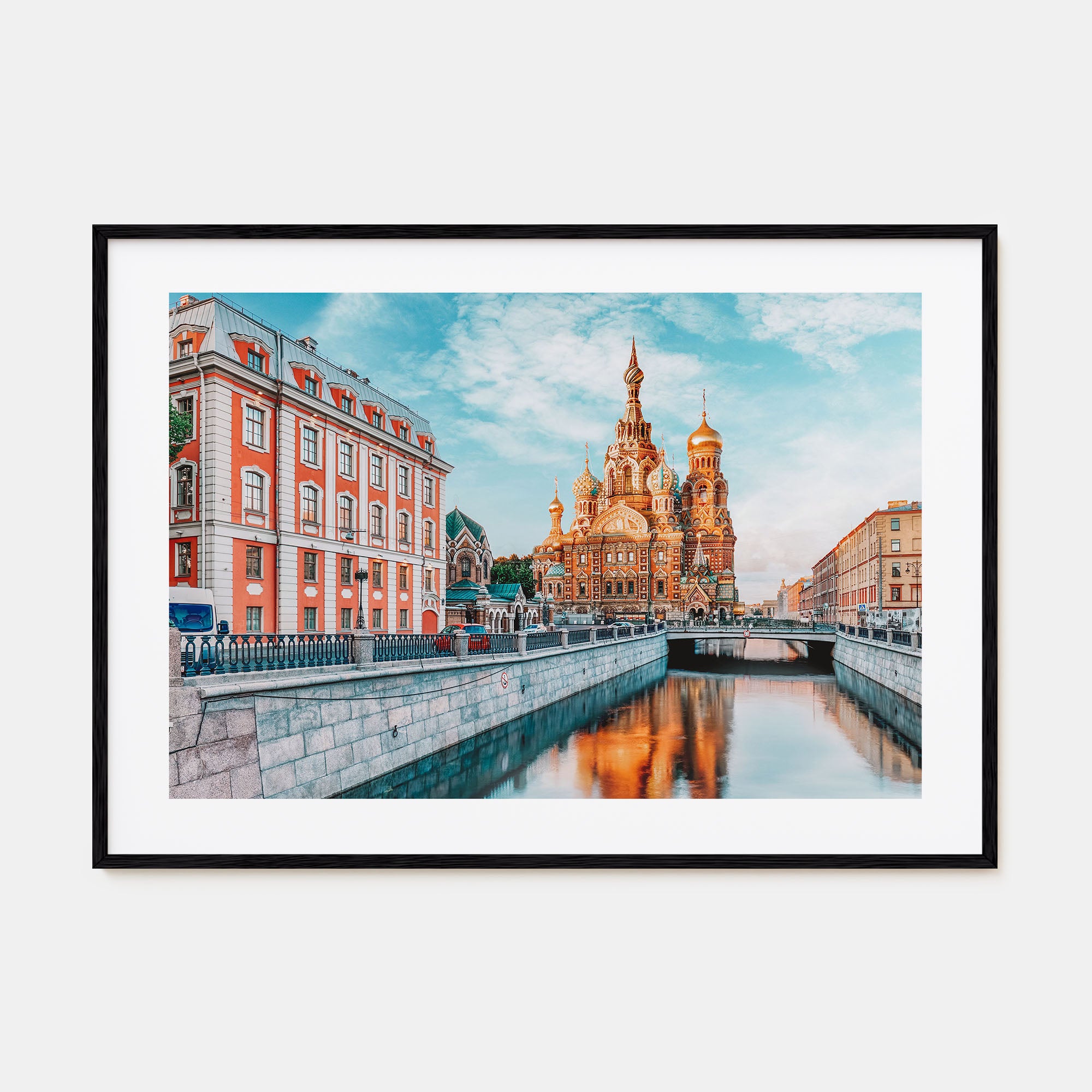 St. Petersburg, Russia Landscape Color Poster