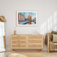 St. Petersburg, Russia Landscape Color Poster