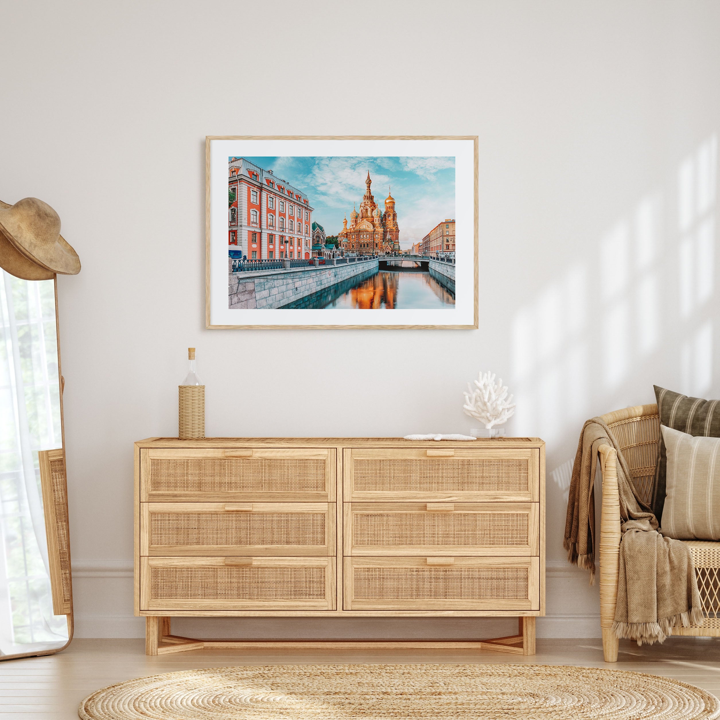 St. Petersburg, Russia Landscape Color Poster