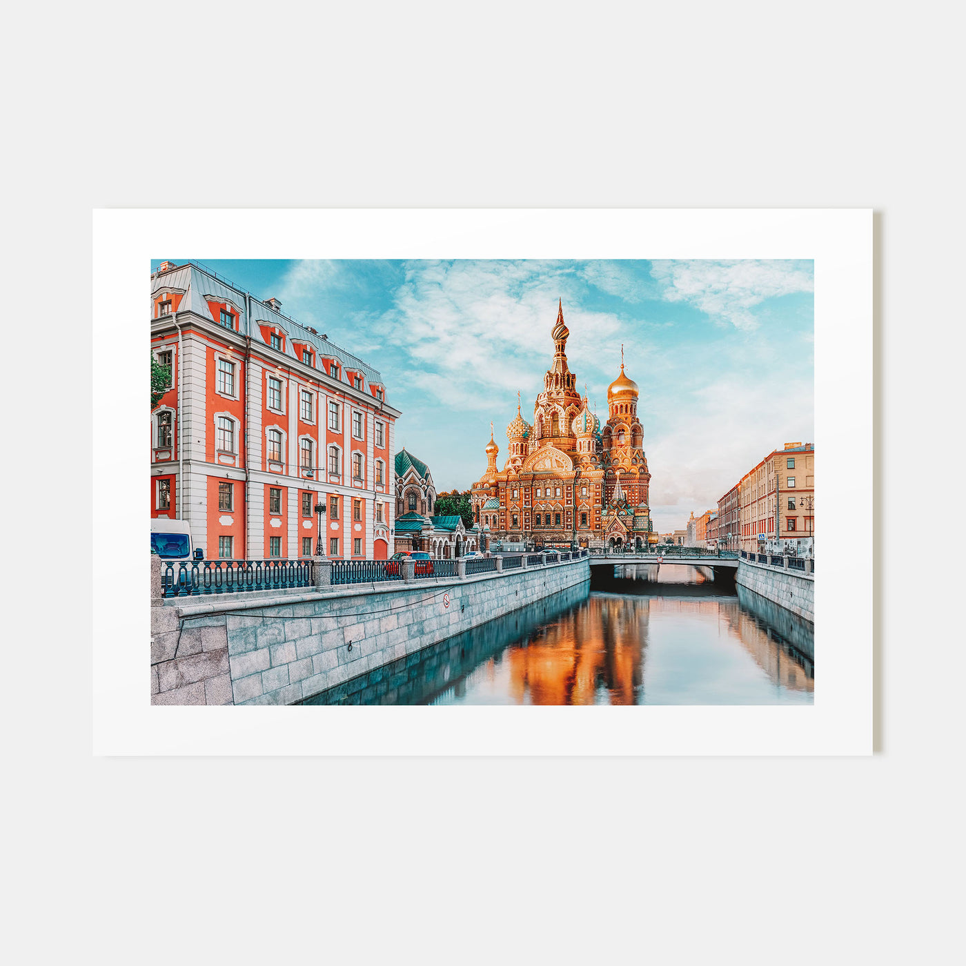 St. Petersburg, Russia Landscape Color Poster