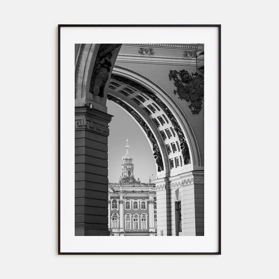 St. Petersburg, Russia Photo B&W No 2 Poster