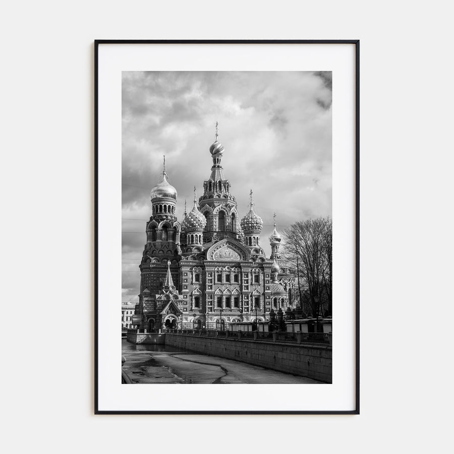 St. Petersburg, Russia Photo B&W No 3 Poster