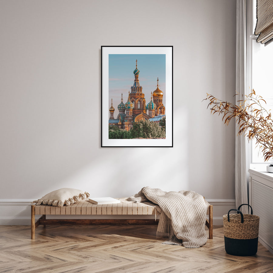 St. Petersburg, Russia Photo Color No 1 Poster
