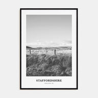 Staffordshire Portrait B&W Poster