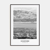 Stanford Portrait B&W Poster