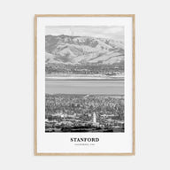 Stanford Portrait B&W Poster