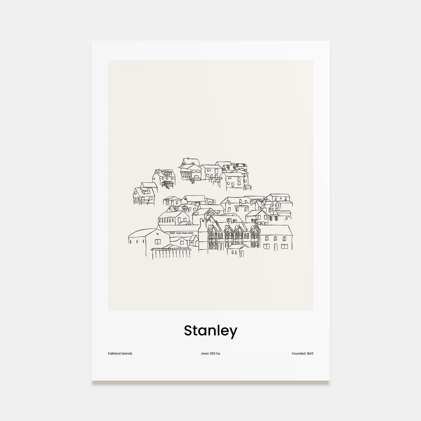 Stanley Drawn Poster