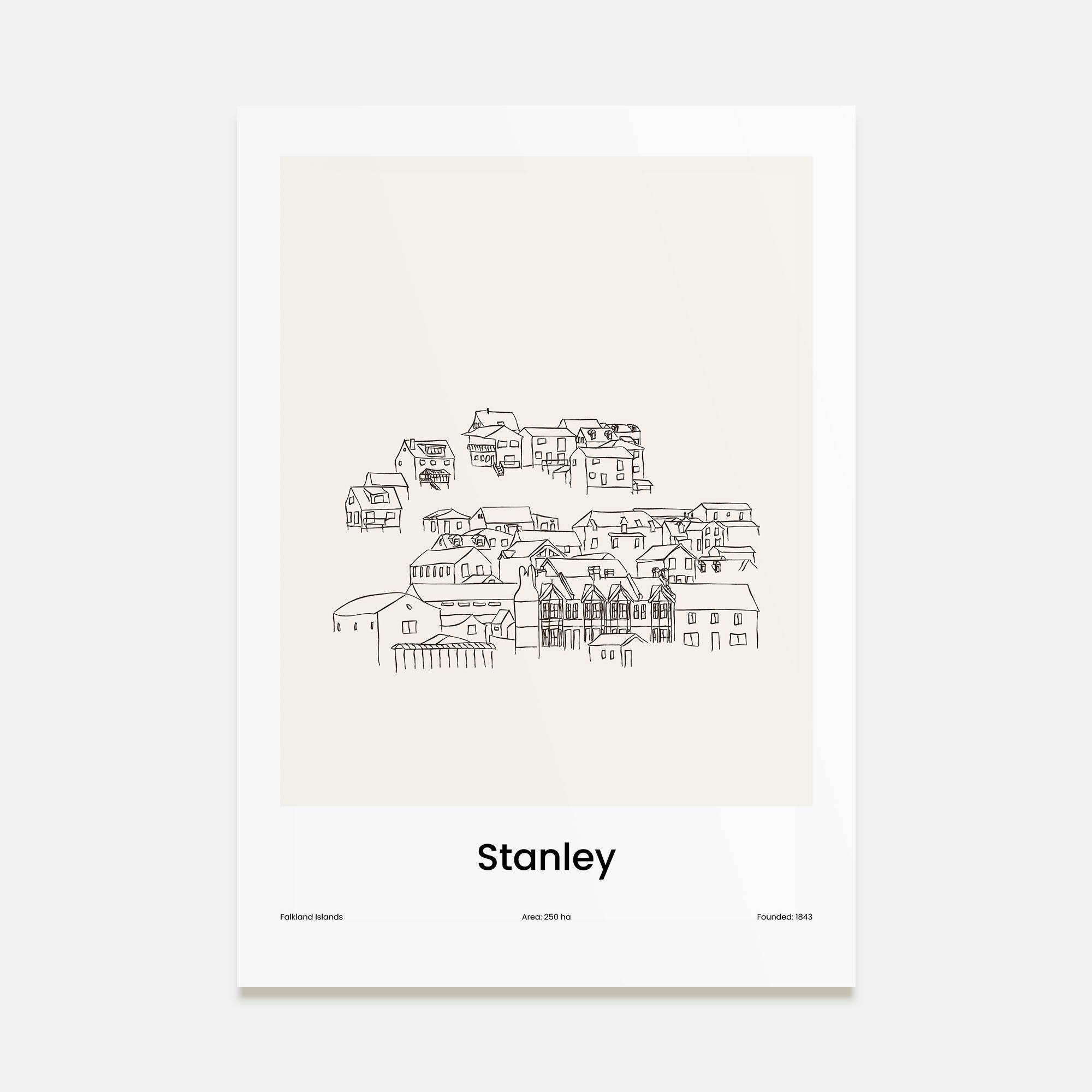 Stanley Drawn Poster