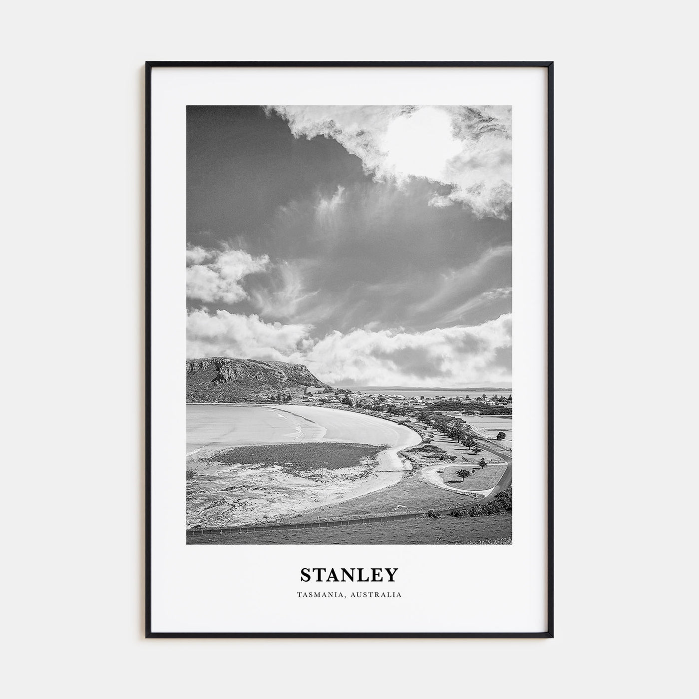 Stanley Portrait B&W Poster