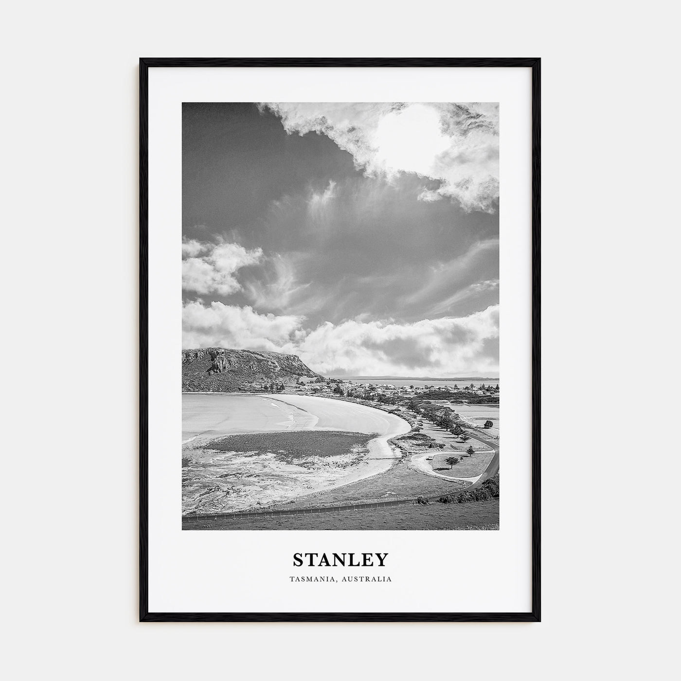 Stanley Portrait B&W Poster