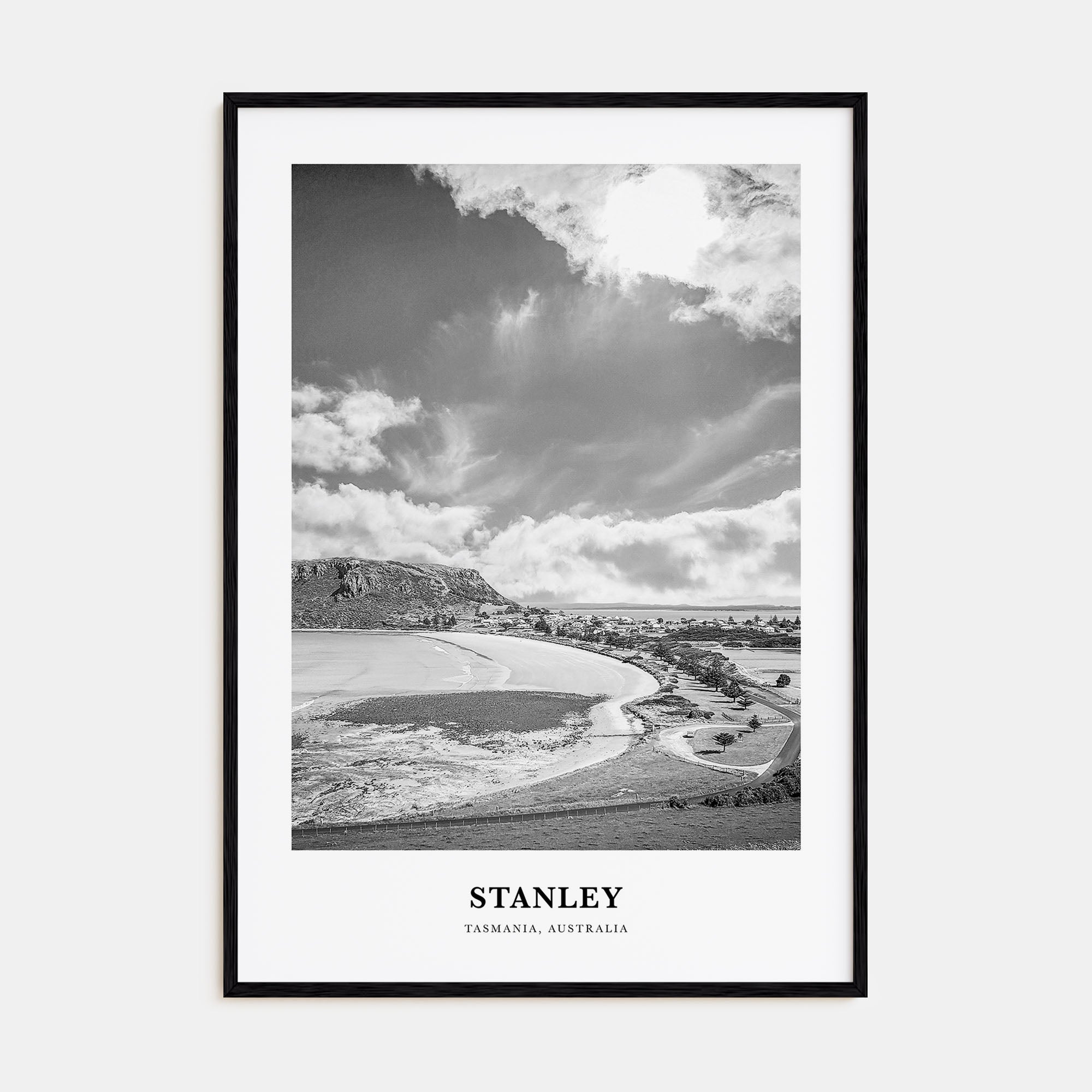 Stanley Portrait B&W Poster