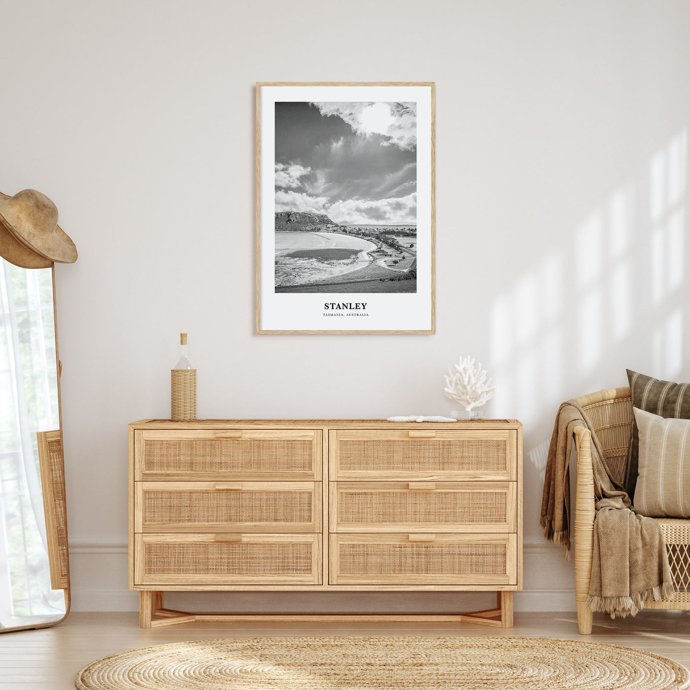 Stanley Portrait B&W Poster