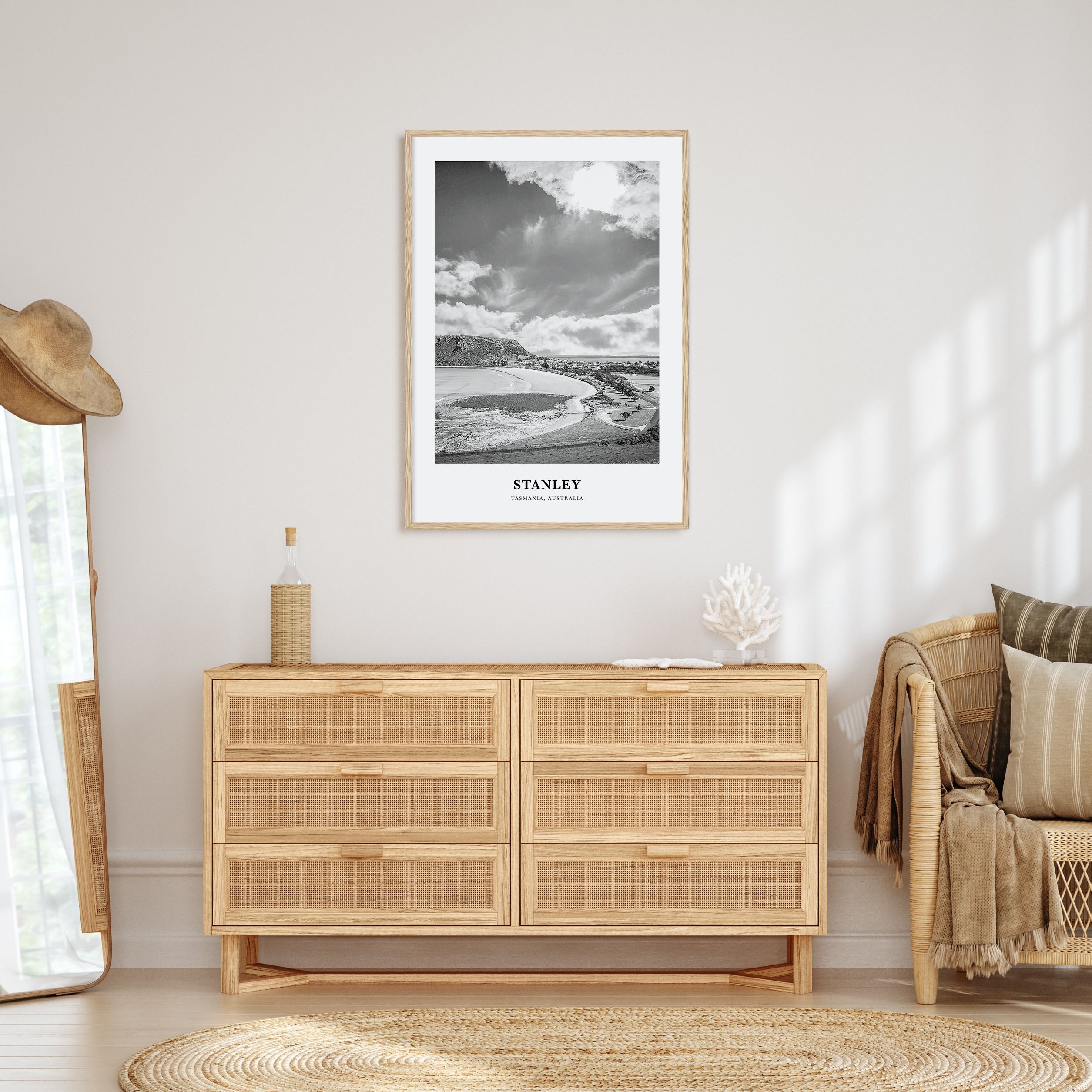 Stanley Portrait B&W Poster