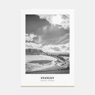 Stanley Portrait B&W Poster