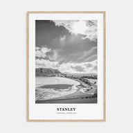 Stanley Portrait B&W Poster