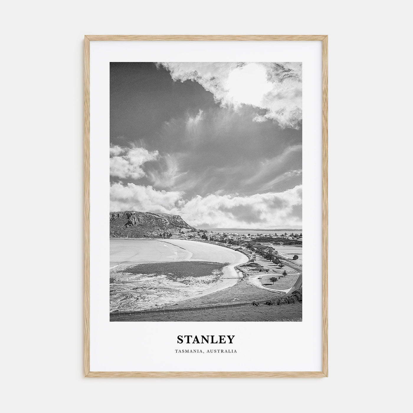 Stanley Portrait B&W Poster