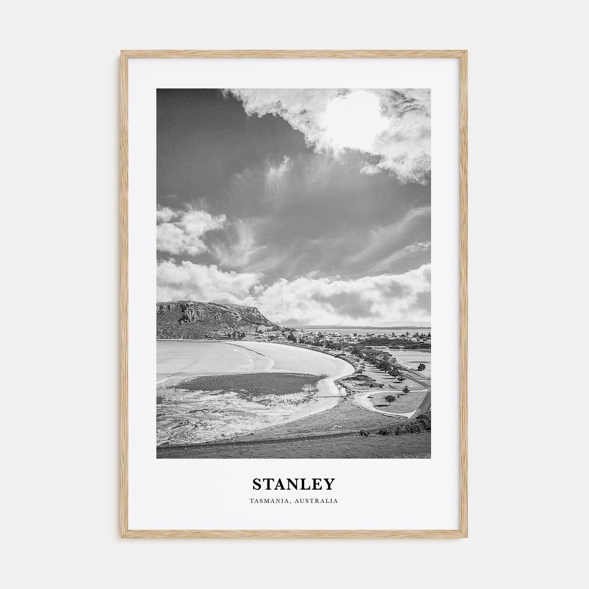 Stanley Portrait B&W Poster