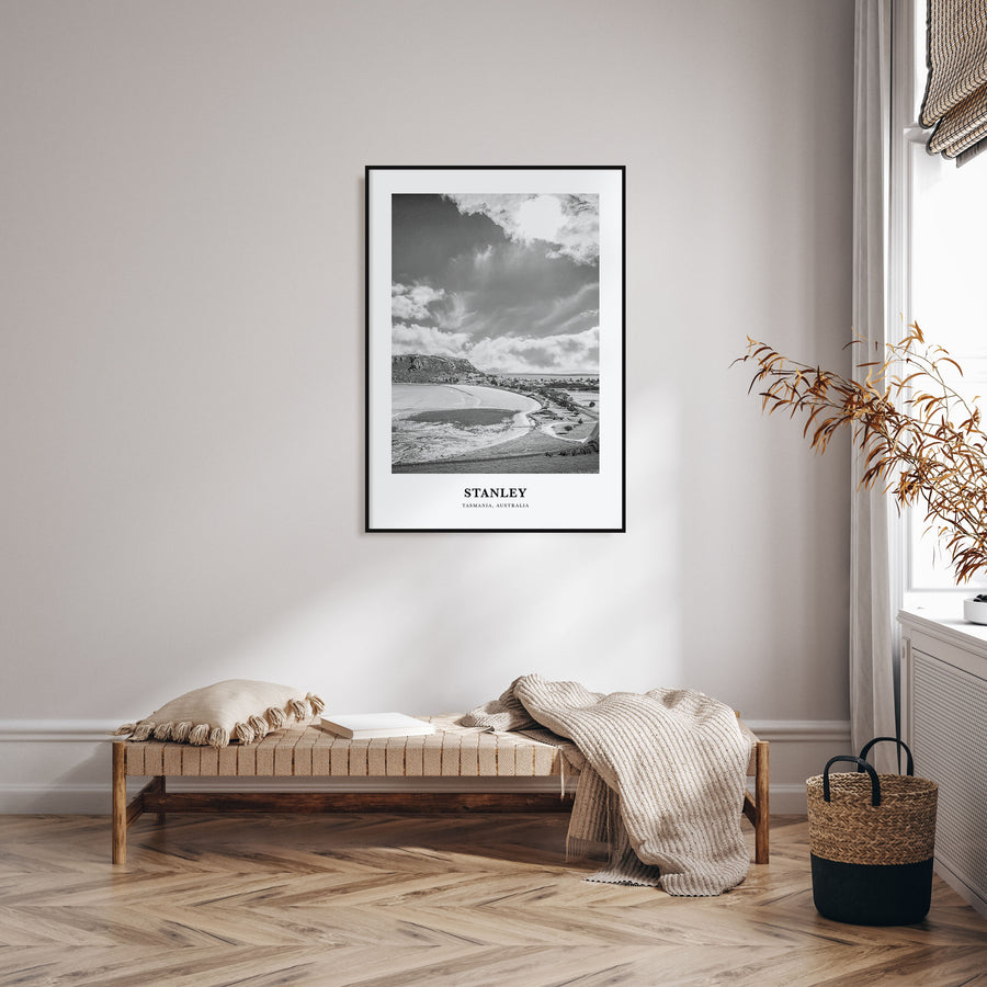 Stanley Portrait B&W Poster