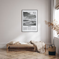 Stanley Travel B&W Poster