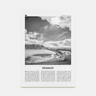 Stanley Travel B&W Poster