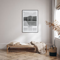 Starkville Travel B&W Poster