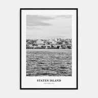 Staten Island Portrait B&W Poster