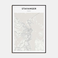 Stavanger Map Portrait Poster