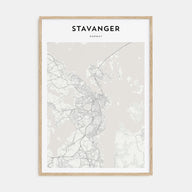 Stavanger Map Portrait Poster